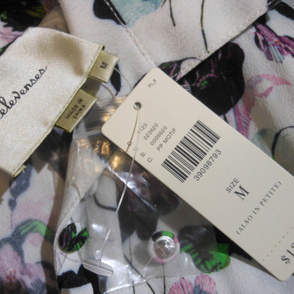 ANTHROPOLOGIE Floreat Romper M 6/8 NWT $128 Floral - Picture 8 of 8